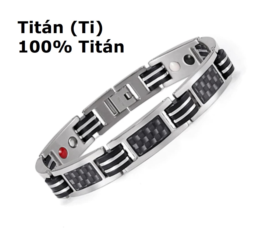 SKELLTON- pánsky titánový náramok - (100% Titán) - dĺžka: 22,5cm šírka: 1,2cm